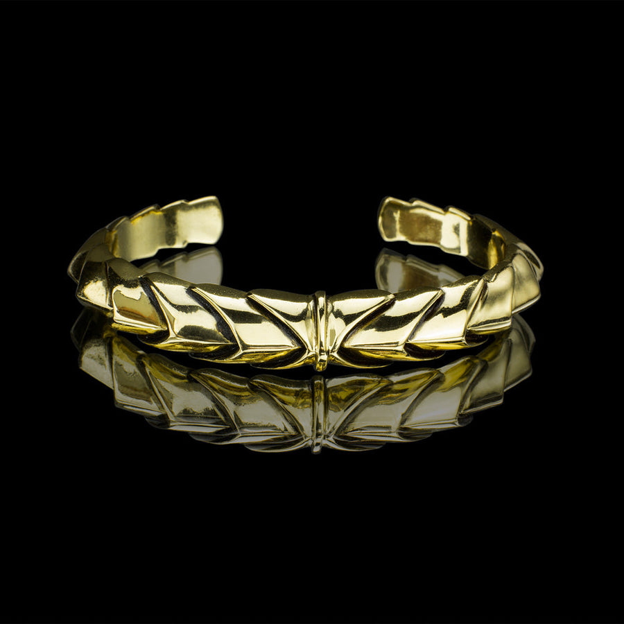 DISTORTION 925 Cuff Bracelet