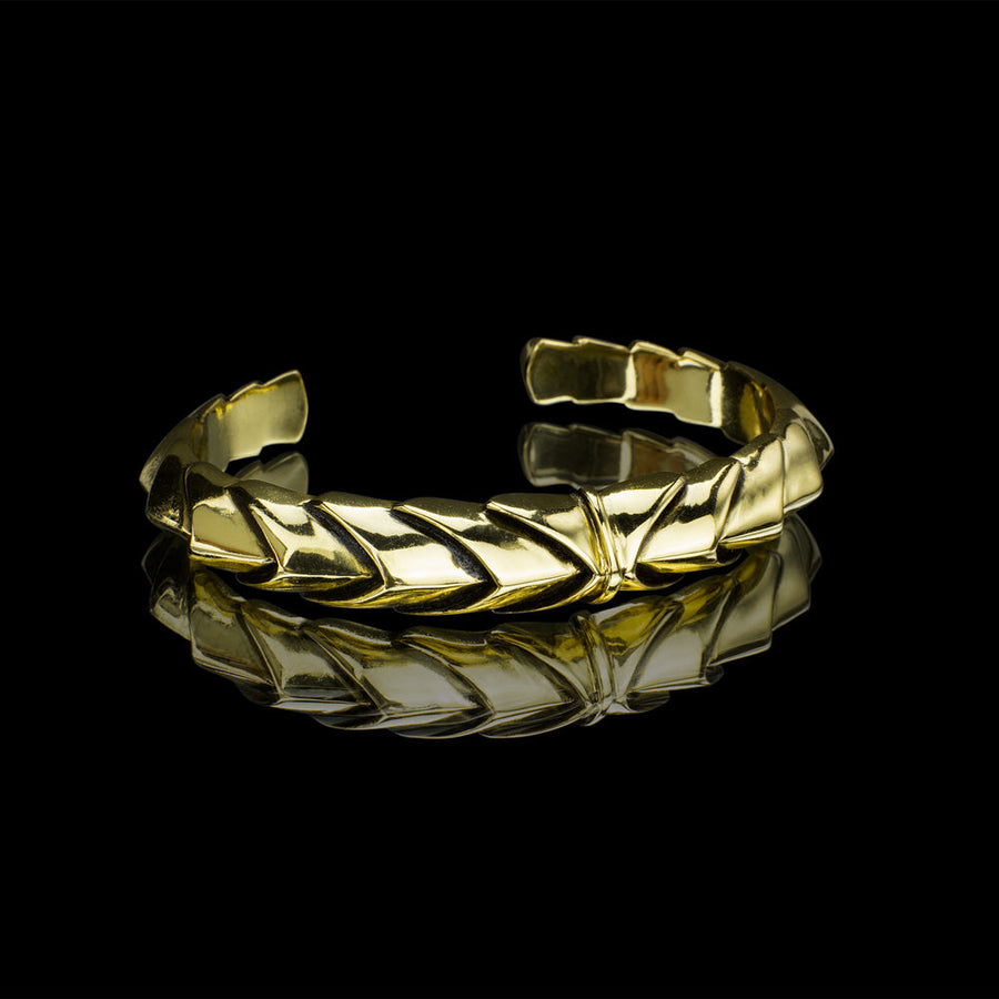 DISTORTION 925 Cuff Bracelet