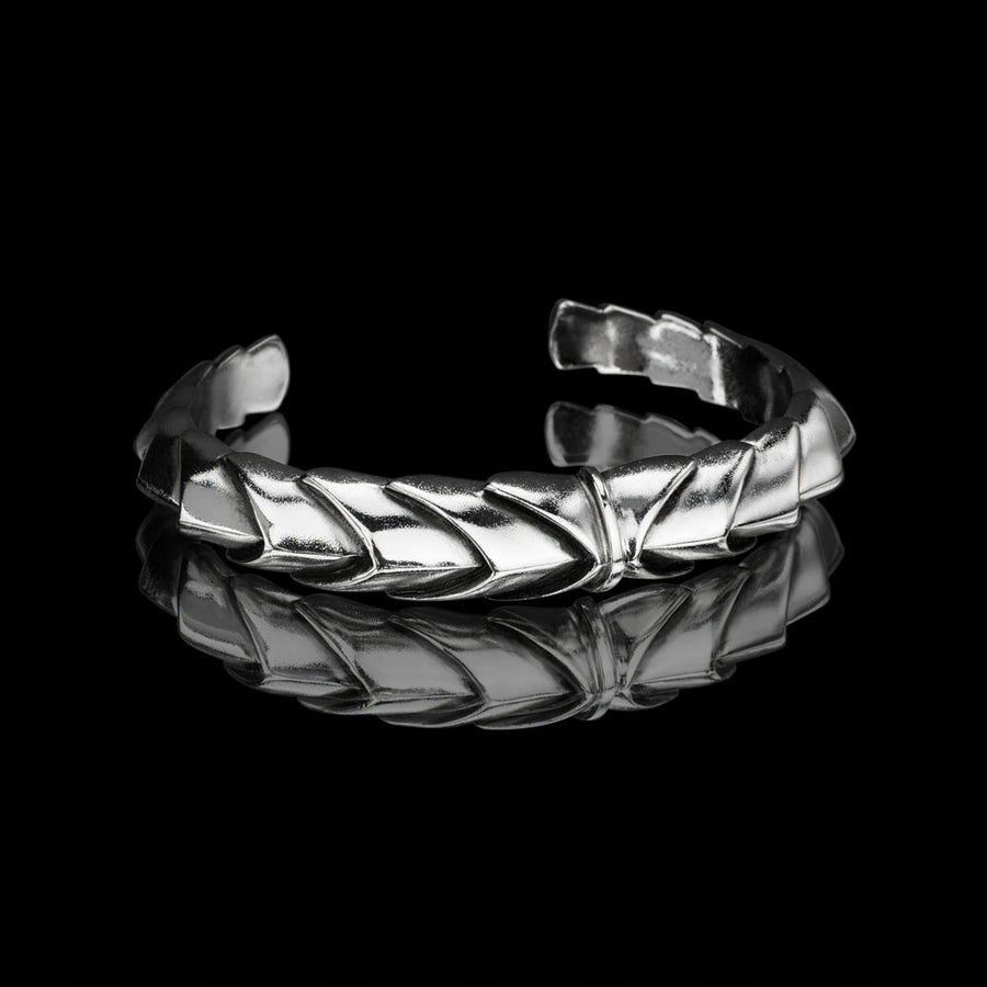 DISTORTION 925 Cuff Bracelet