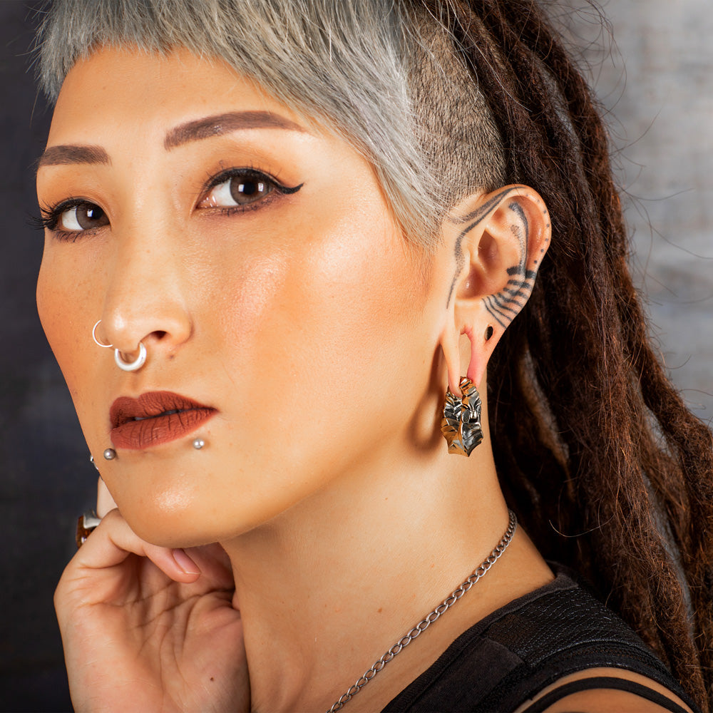 Vortex Ear Drop VORTEX Circle Ear Weights – SAGASTUDIO