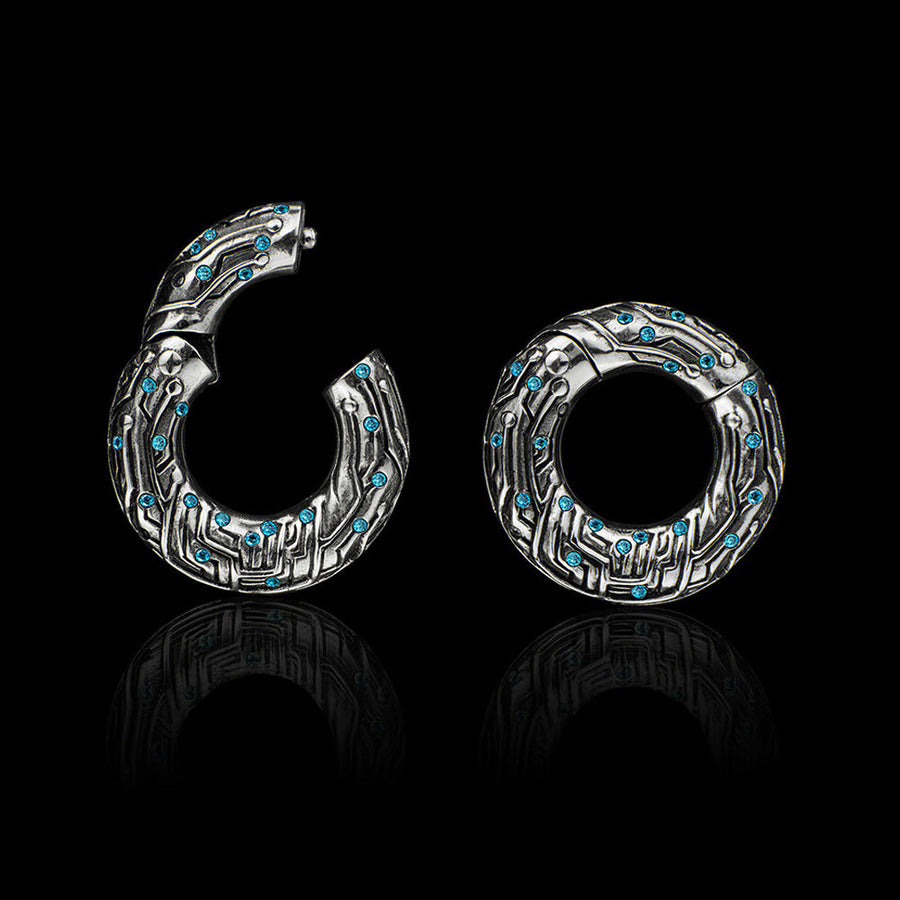 NEURO Circle Zircon Ear Weights