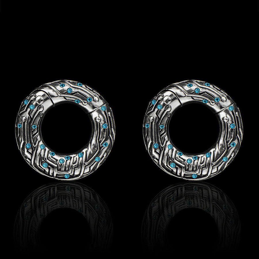 NEURO Circle Zircon Ear Weights